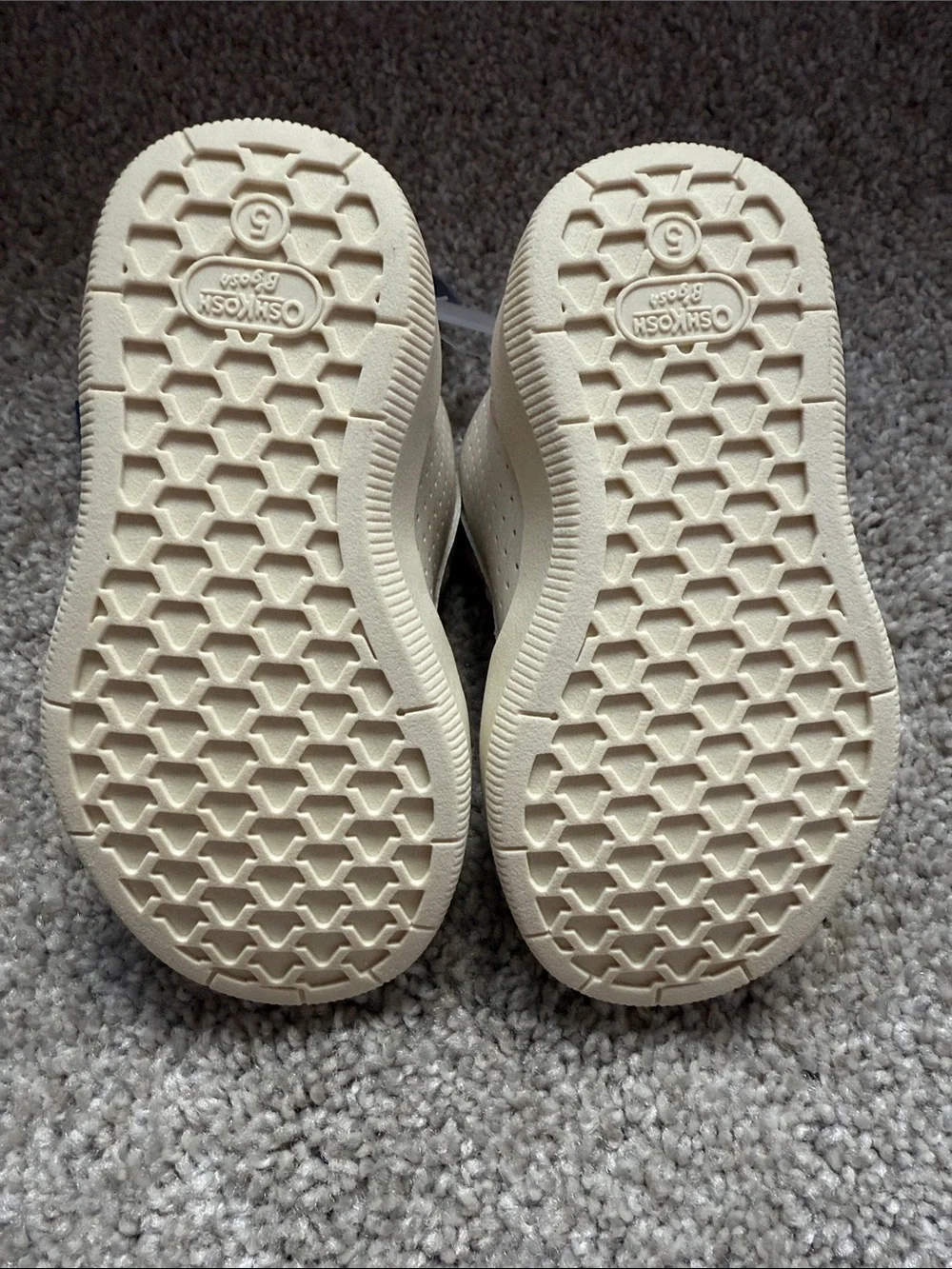 NEW Toddler Pink and Cream High-Top Sneakers